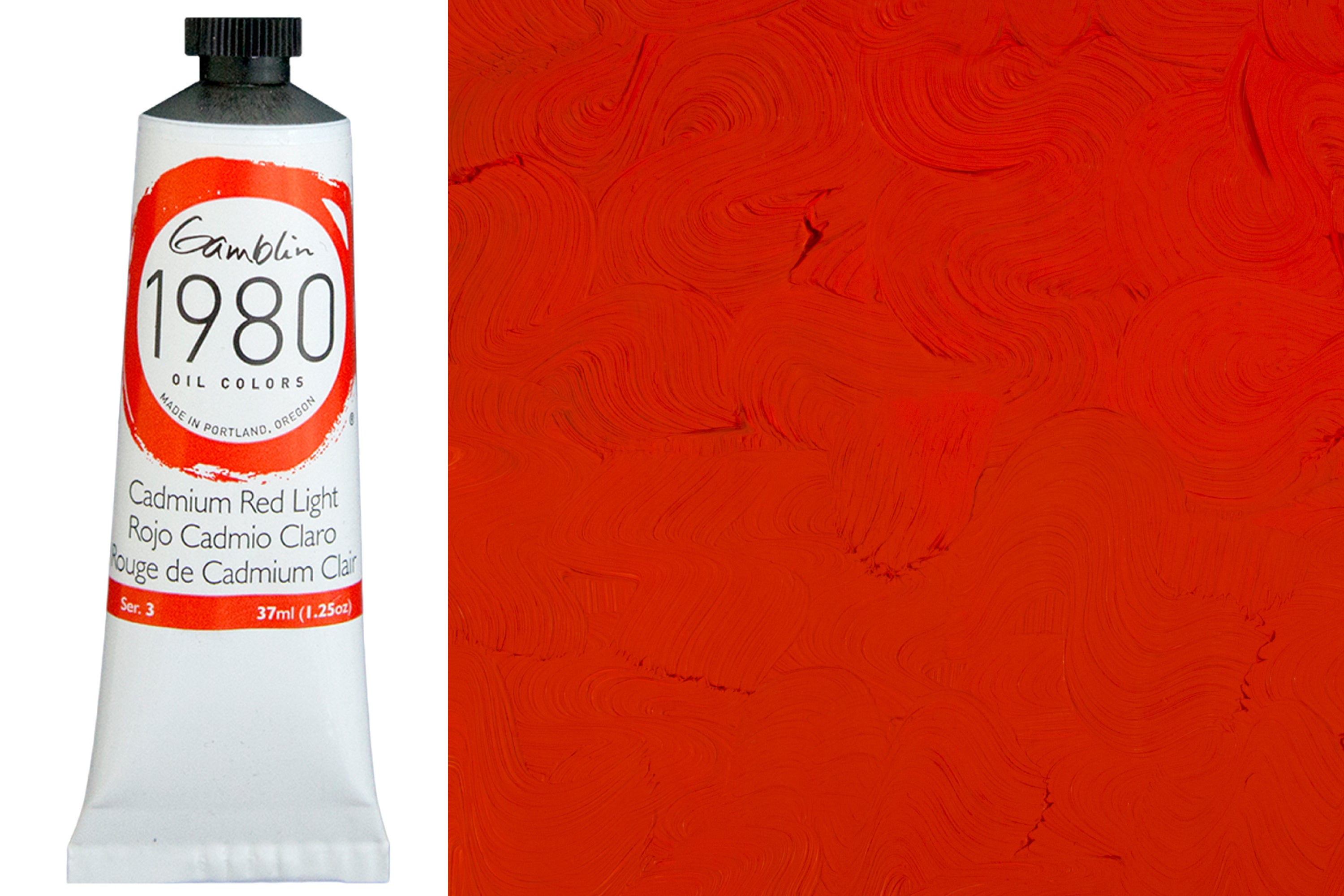 Gamblin 1980 Oil Colors, Cadmium Red Light – St. Louis Art Supply