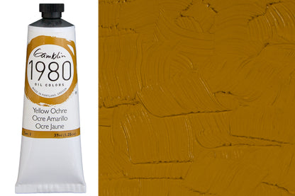 Gamblin 1980 Oil Colors, Yellow Ochre