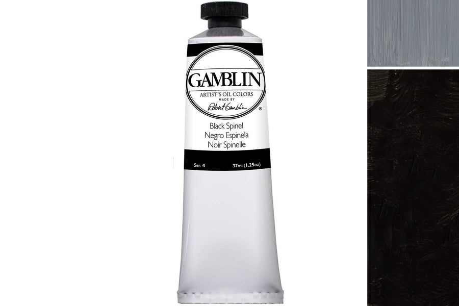 Gamblin Artist's Oil Colors, Black Spinel