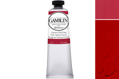 Gamblin Artist's Oil Colors, Cadmium Red Deep