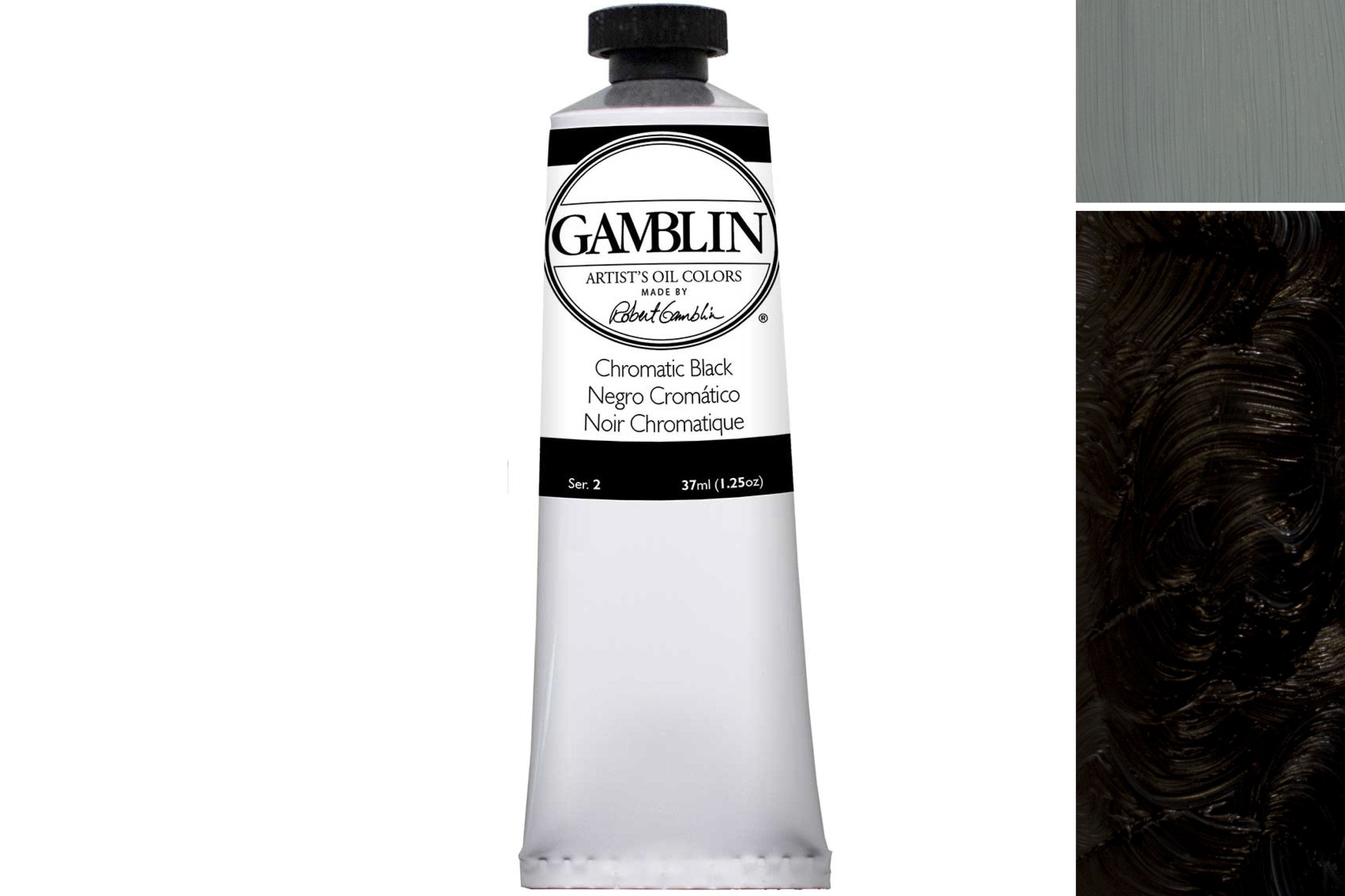 Gamblin Artist's Oil Colors, Chromatic Black – St. Louis Art Supply