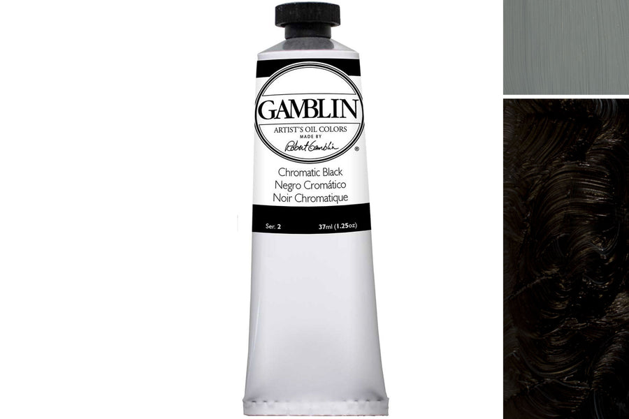 Gamblin Artist's Oil Colors, Chromatic Black