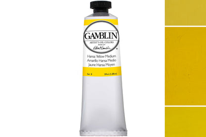 Gamblin Artist's Oil Colors, Hansa Yellow Medium