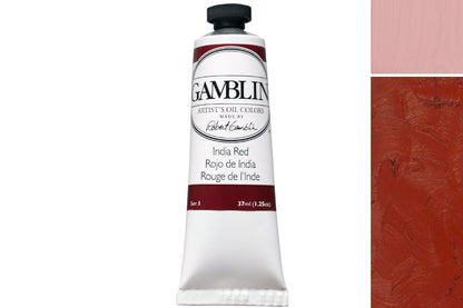 Gamblin Artist's Oil Colors, India Red