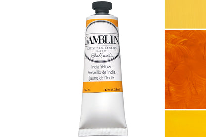 Gamblin Artist's Oil Colors, India Yellow