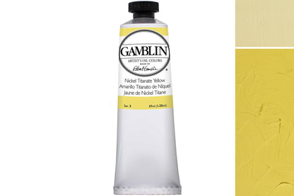 Gamblin Artist's Oil Colors, Nickel Titanate Yellow