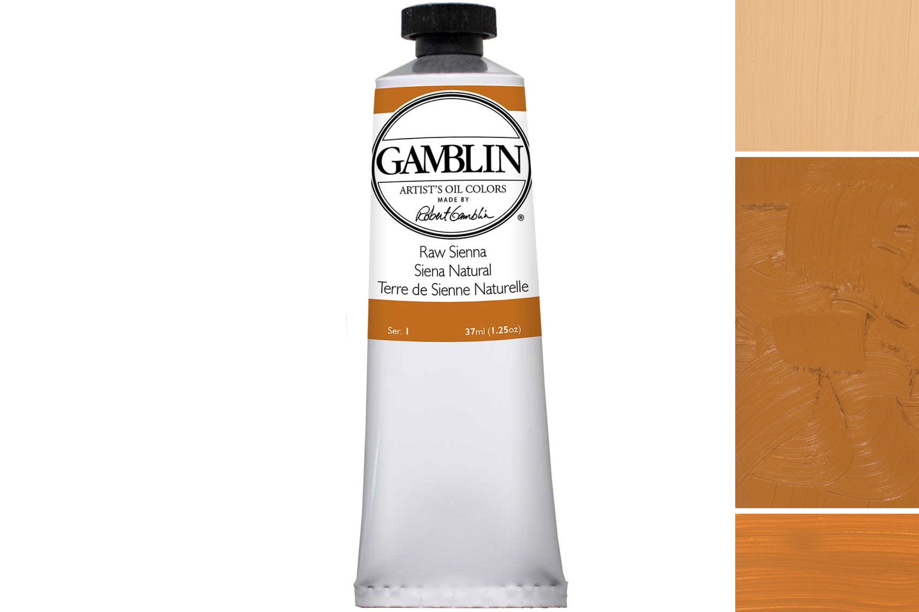 Gamblin Artist's Oil Colors, Raw Sienna