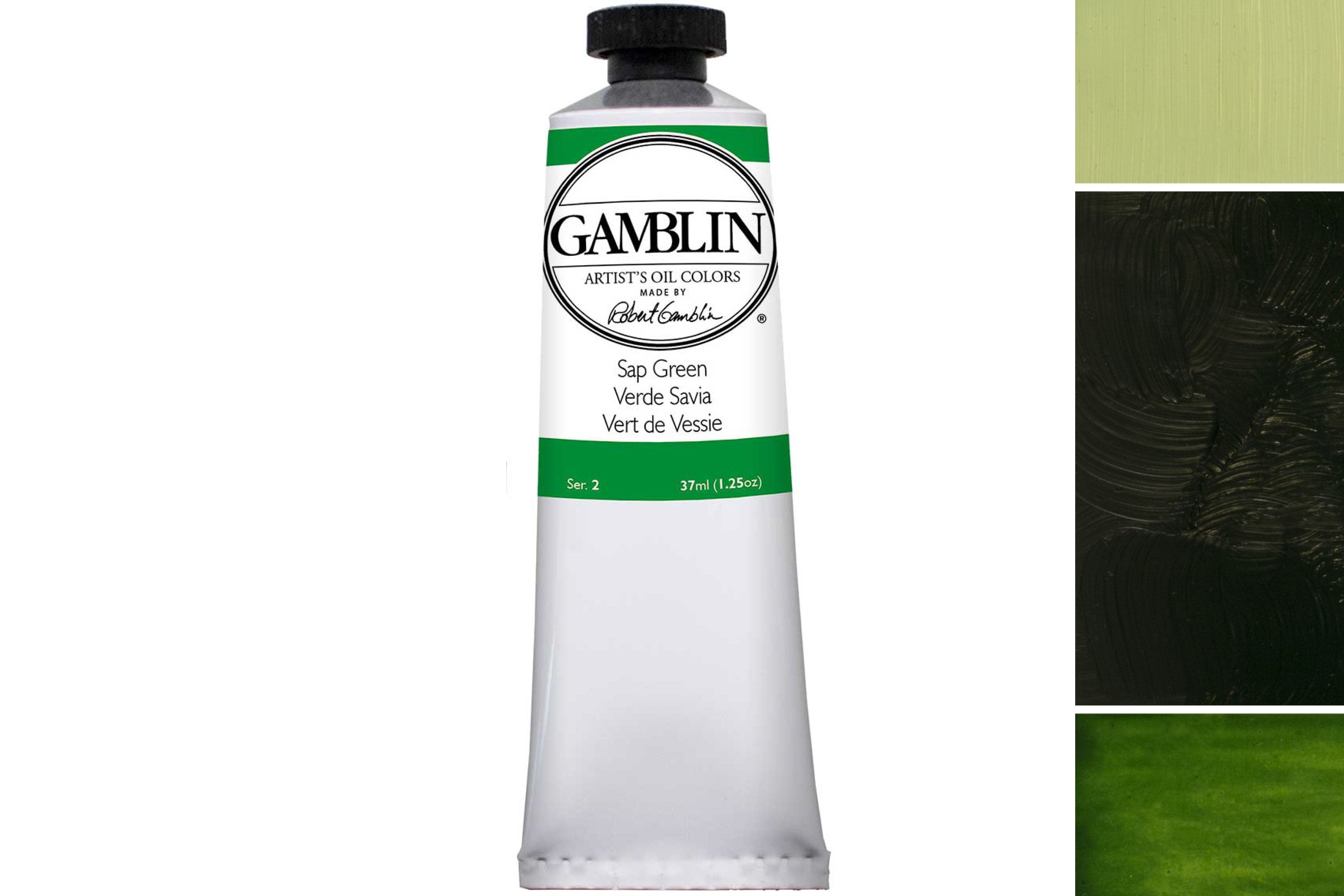 Gamblin Artist's Oil Colors, Sap Green