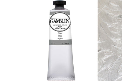 Gamblin Artist's Oil Colors, Silver