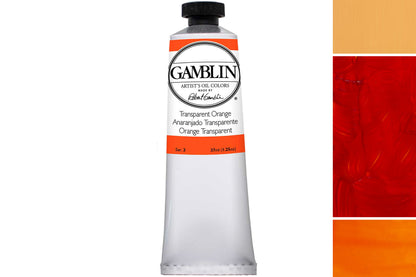 Gamblin Artist's Oil Colors, Transparent Orange
