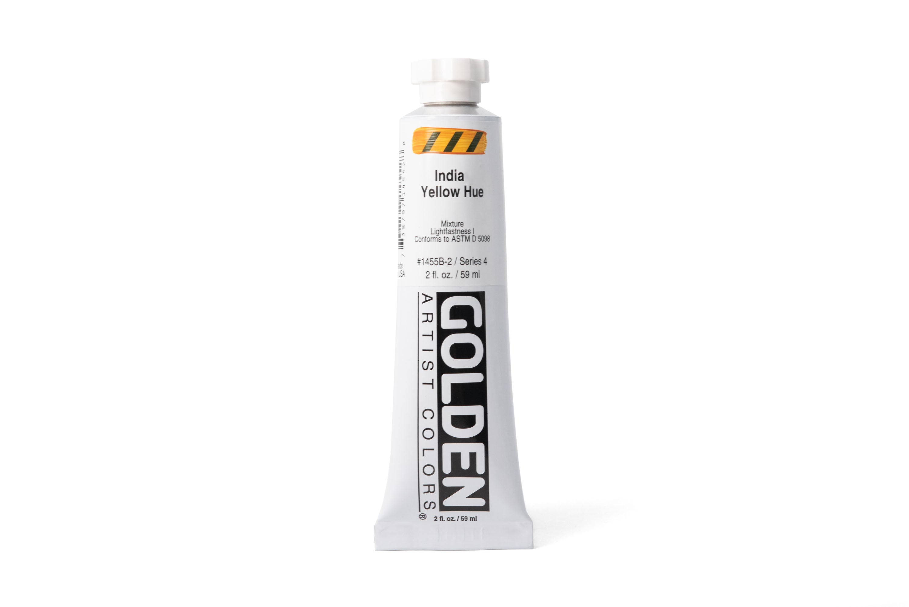 Golden Heavy Body Acrylics, India Yellow Hue