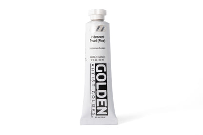Golden Heavy Body Acrylics, Iridescent Pearl (Fine), 2 oz. Tube