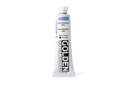 Golden Heavy Body Acrylics, Light Ultramarine Blue, 2 oz. Tube