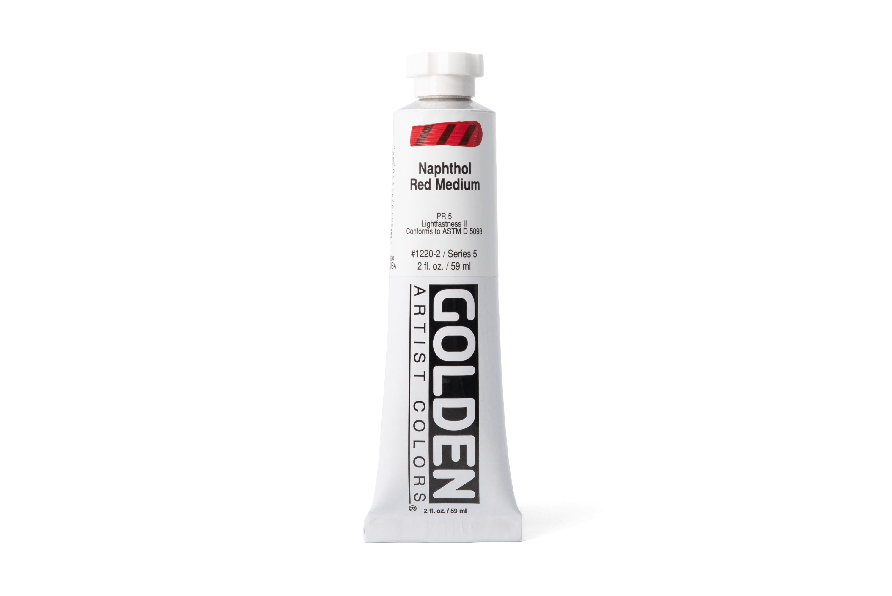 Golden Heavy Body Acrylics, Naphthol Red Medium