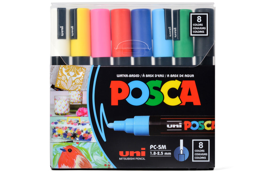 Uni POSCA Paint Markers, Earth Colors Set (PC-5M) – St. Louis Art Supply
