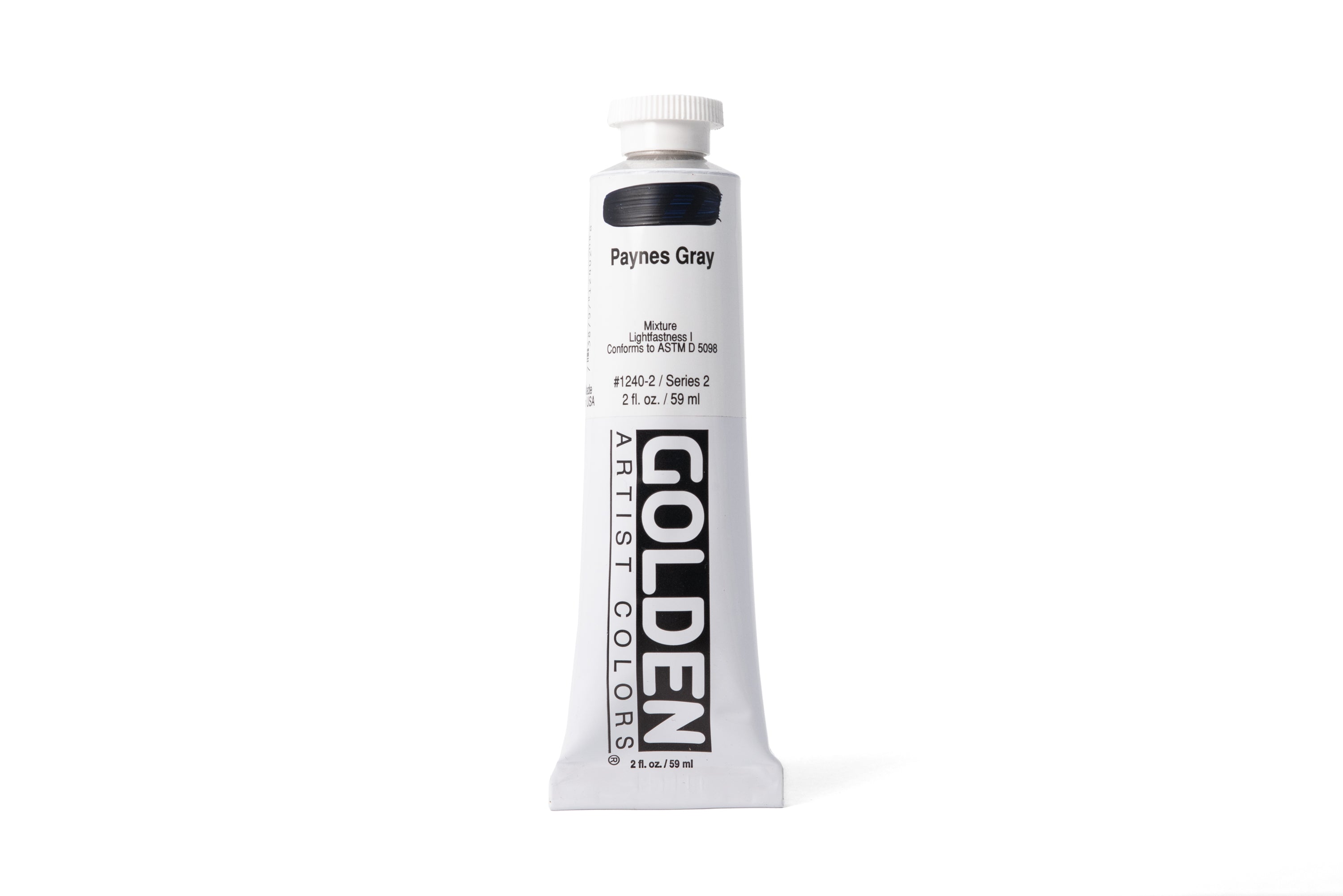 Golden Heavy Body Acrylics, Paynes Gray