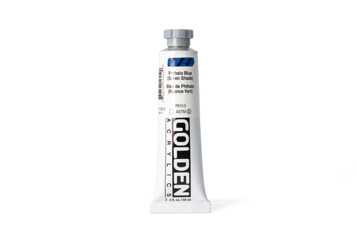 Golden Heavy Body Acrylics, Phthalo Blue (Green Shade)