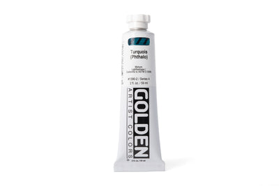Golden Heavy Body Acrylics, Turquoise (Phthalo)