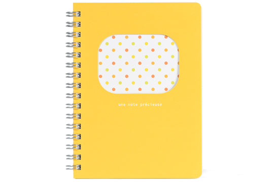 Cubix - Color Edge Ring Notebook, Yellow - St. Louis Art Supply