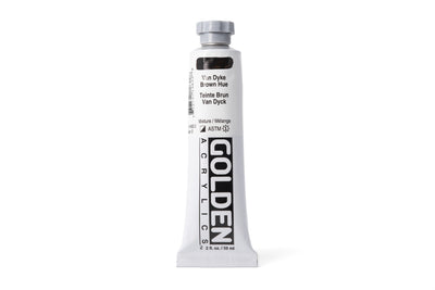 Golden Heavy Body Acrylics, Van Dyke Brown Hue
