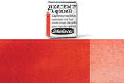 Schmincke - Akademie Watercolor Half Pan, #332 Cadmium Red Hue - St. Louis Art Supply