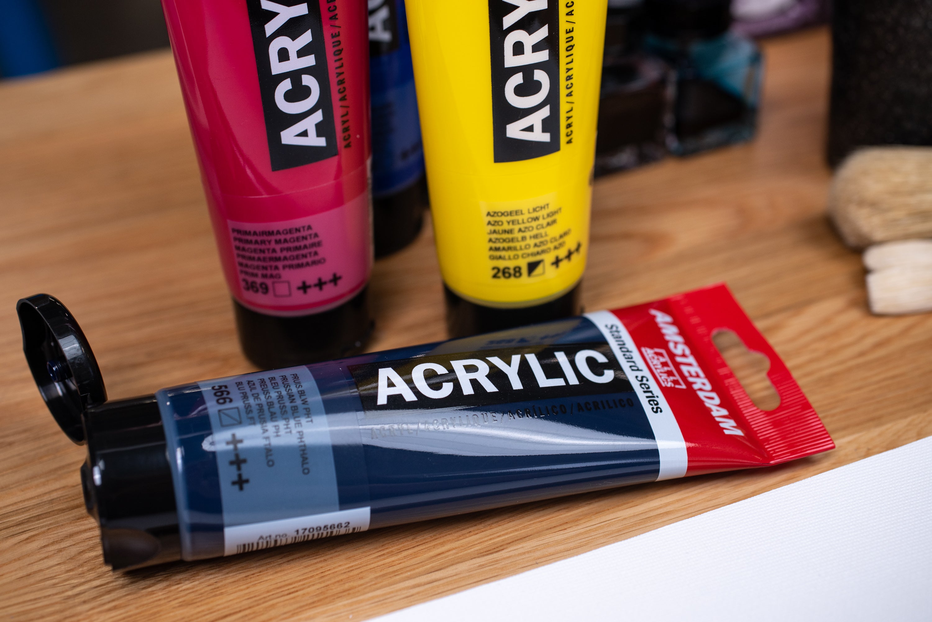 Amsterdam Standard Acrylic Colors, 120 mL, Metallic Deep Gold – St