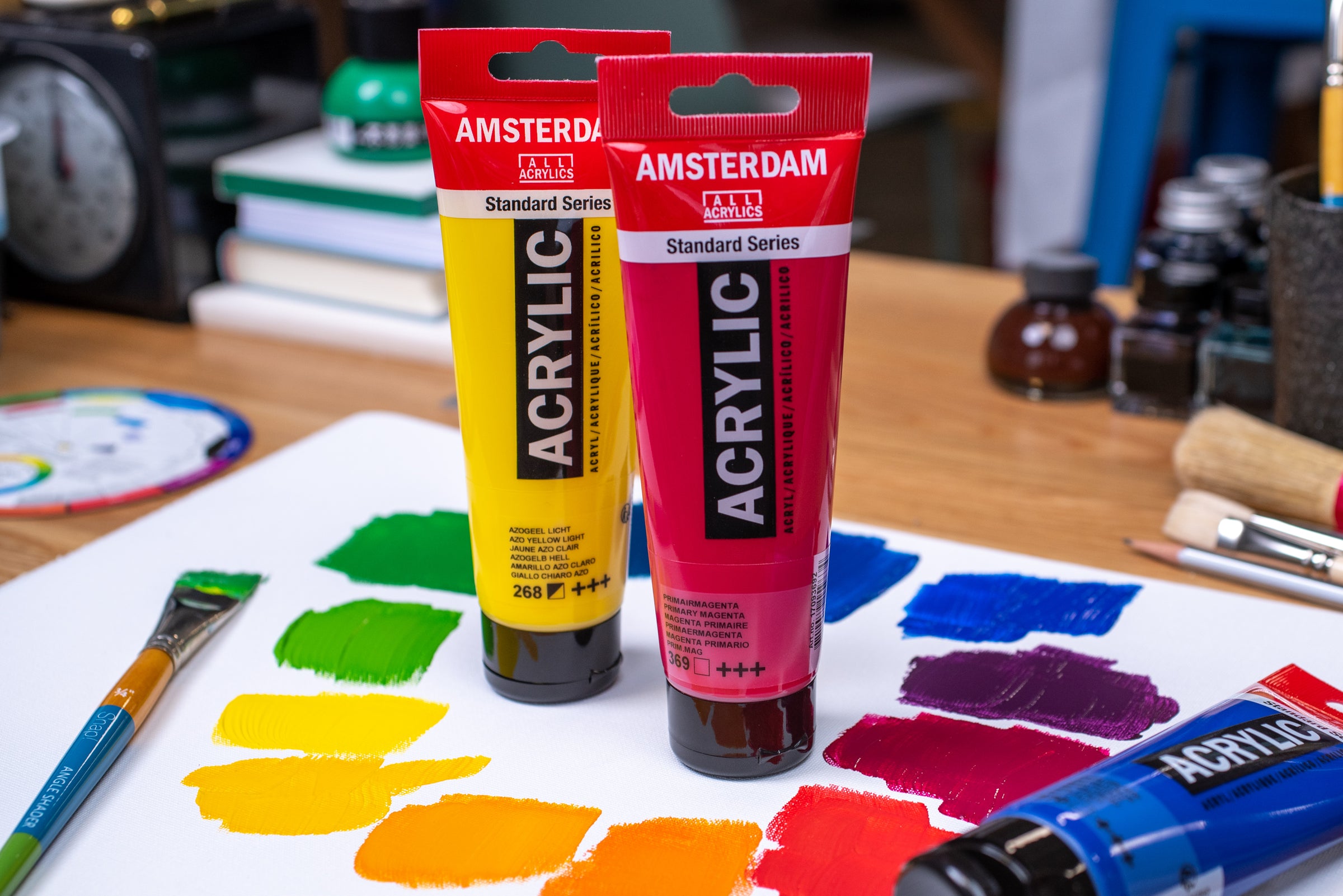 Talens : Amsterdam Standard : Acrylic Paint : 120ml : Phthalo Blue