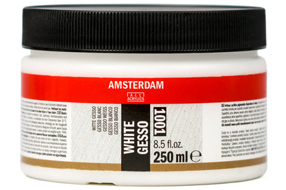 Amsterdam White Gesso, 250 mL