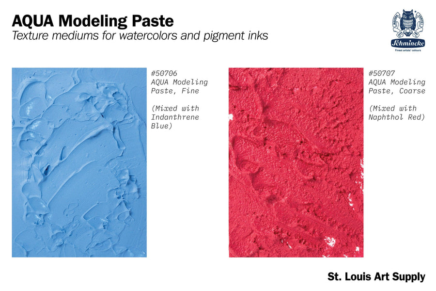 Schmincke - AQUA Modeling Paste, 100 mL, Coarse - St. Louis Art Supply