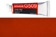 Holbein Artists' Gouache, 15 mL, G509 Pure Red