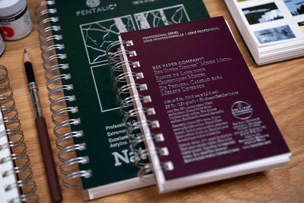 Super Deluxe Mixed Media Notebook – St. Louis Art Supply
