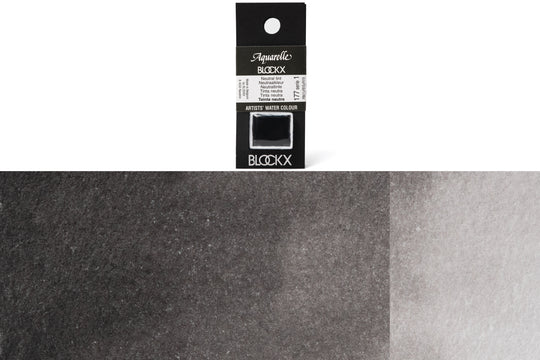 Blockx - Blockx Watercolor Half Pan, #177 Neutral Tint - St. Louis Art Supply