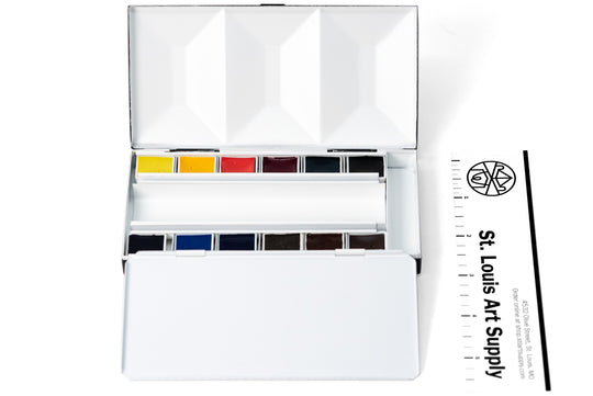 Blockx - Blockx Watercolor Bijou Box, 12 Colors - St. Louis Art Supply