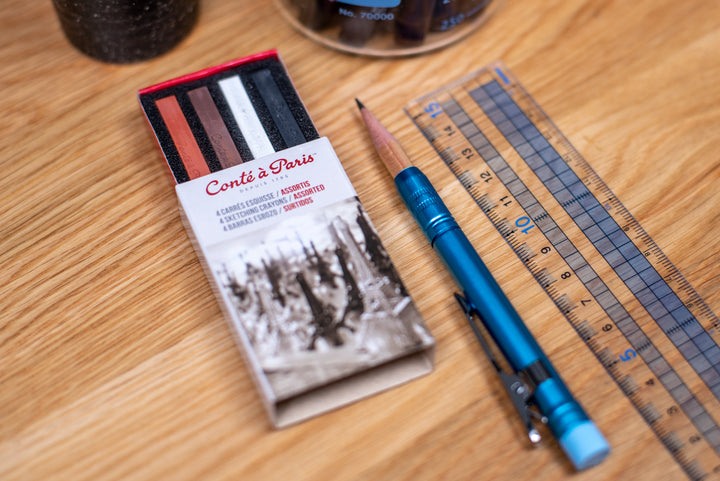 Pencil Extender, Electric Blue