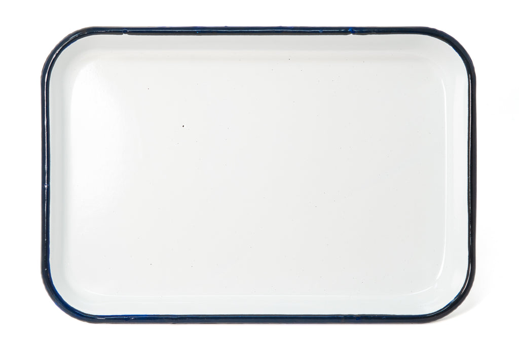 Studio Essentials : Porcelain Butcher Tray : 26.5x39.5cm - Studio