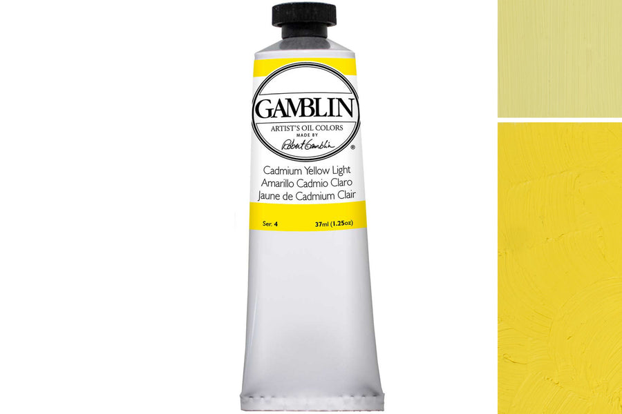 Gamblin Artist's Oil Colors, Cadmium Yellow Light
