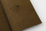 Traveler's Notebook Starter Set, Regular Size, Olive