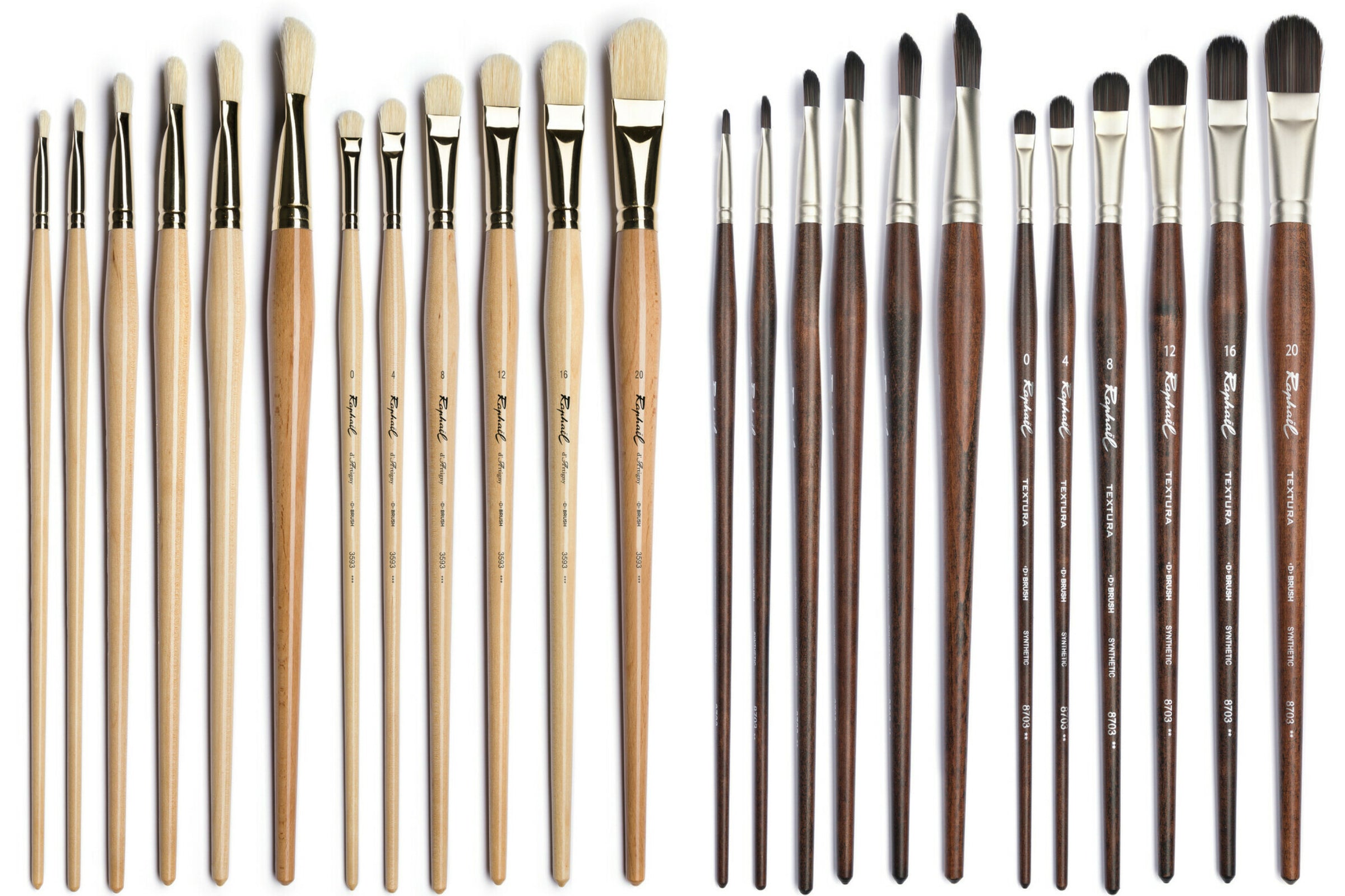 Trekell Oil Brush Set - Premium Artist Brushes for Oil Paint