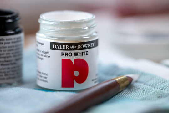 Daler-Rowney - Pro White & Pro Black Inks - St. Louis Art Supply