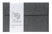 Dressco Envelopes Petit, Set of 3, Flannel Grey