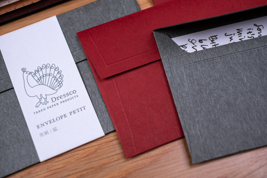 Dressco Envelopes Petit, Set of 3, Flannel Grey