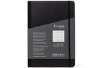 Ecoqua Plus Clothbound Notebook, A5 Lined, Black