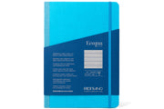 Ecoqua Plus Clothbound Notebook, A5 Lined, Turquoise