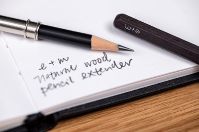 Peanpole Wooden Pencil Extender, Black