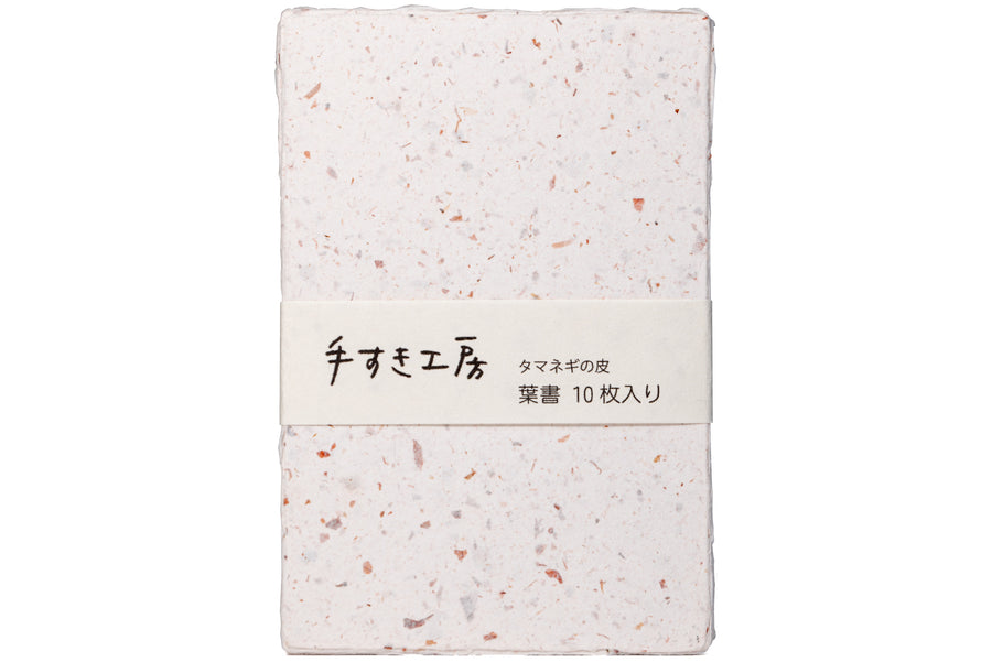 Handmade Washi Postcards, Onion Skin