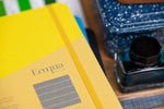 Ecoqua Plus Clothbound Notebook, A5 Dot Grid, Wine