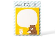 Furukawa Paper Works - Friendly Bear Sticky Notes - St. Louis Art Supply