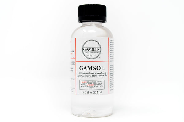 How to Use Oil Pastel & Gamsol (Odorless Mineral Spirits) 