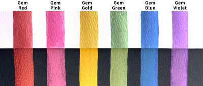 Kuretake - Gansai Tambi Watercolors, #850 Gem Green - St. Louis Art Supply