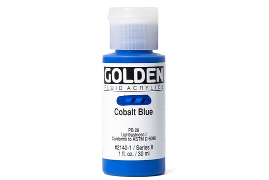 Golden - Golden Fluid Acrylics, Cobalt Blue - St. Louis Art Supply